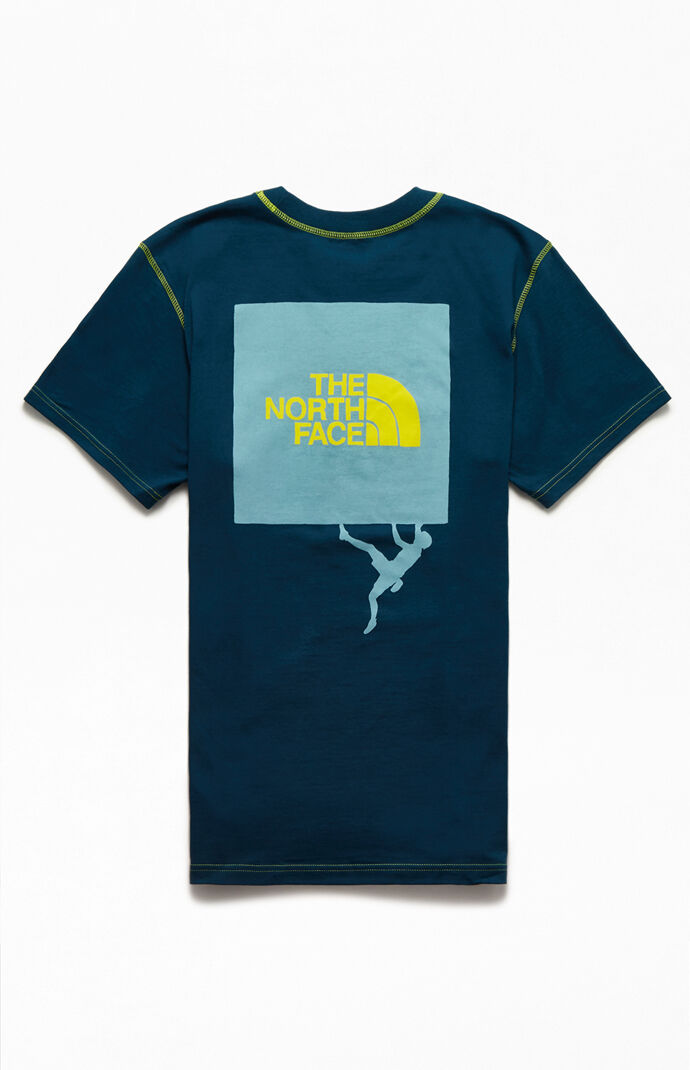 The North Face Mens Dome Climb Short Sleeve T Shirt Blue Size Xl From The North Face Accuweather Shop