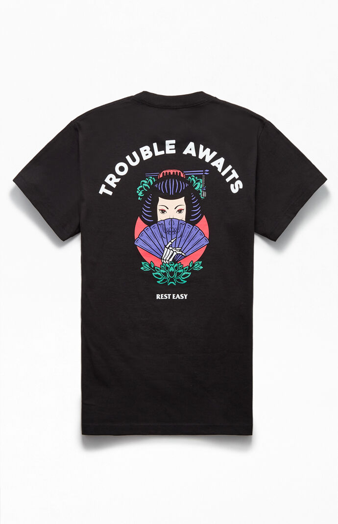 Trouble Awaits T-Shirt
