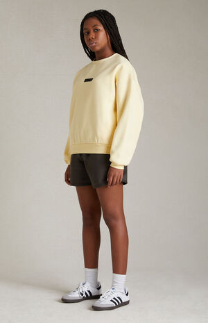 Essentials Garden Yellow Crew Neck Sweatshirt image number 5