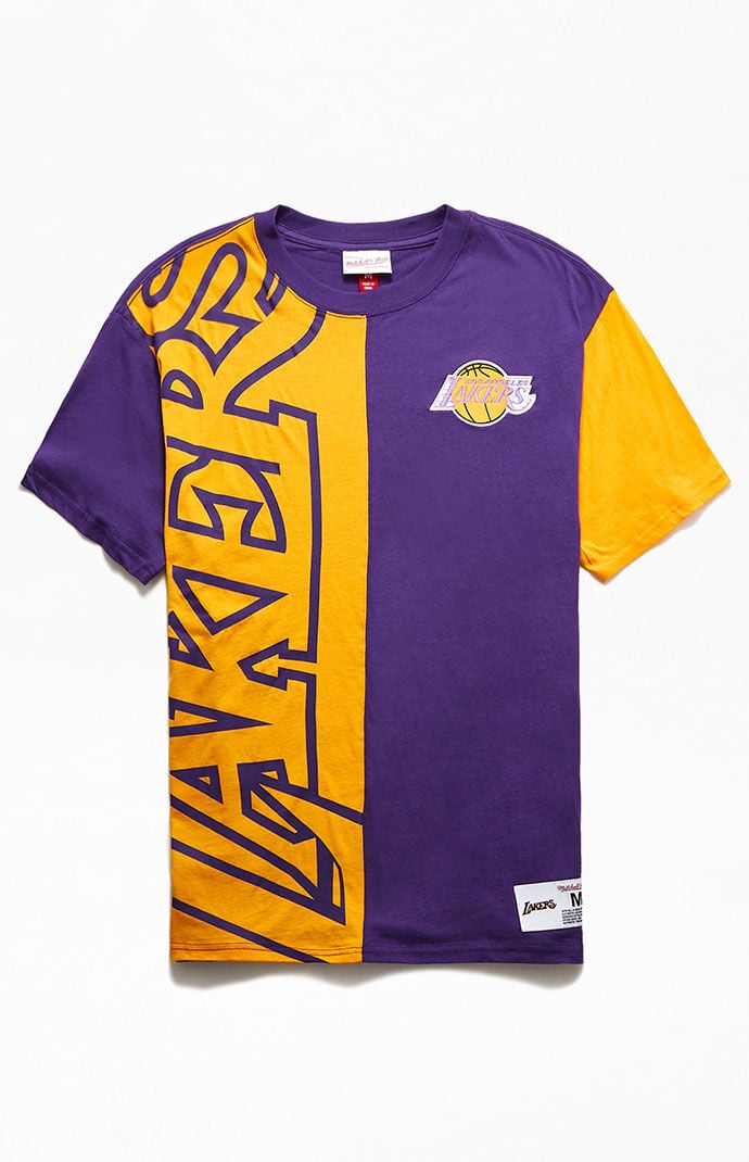 Mitchell and ness split shirt store