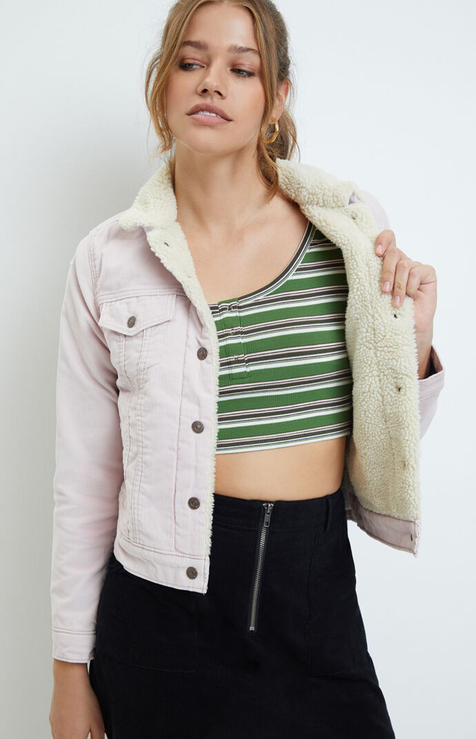 Hush Violet Trucker Jacket