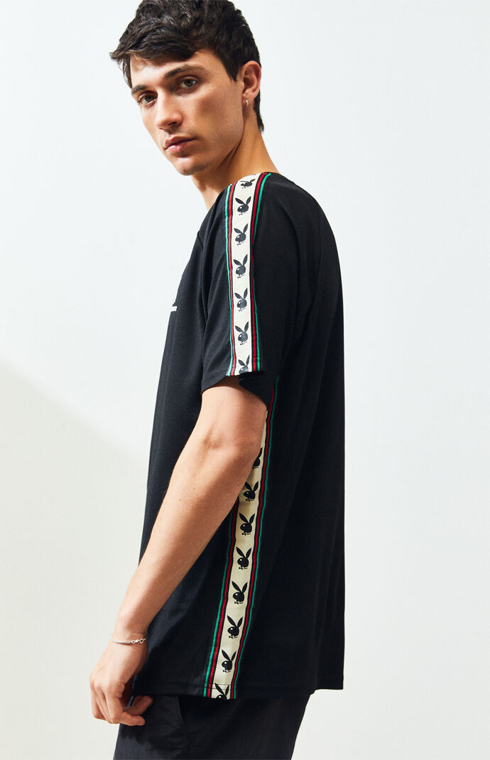 Playboy By Pacsun Logo Tape T Shirt Pacsun