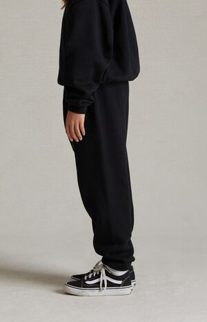 Essentials Jet Black Sweatpants image number 4
