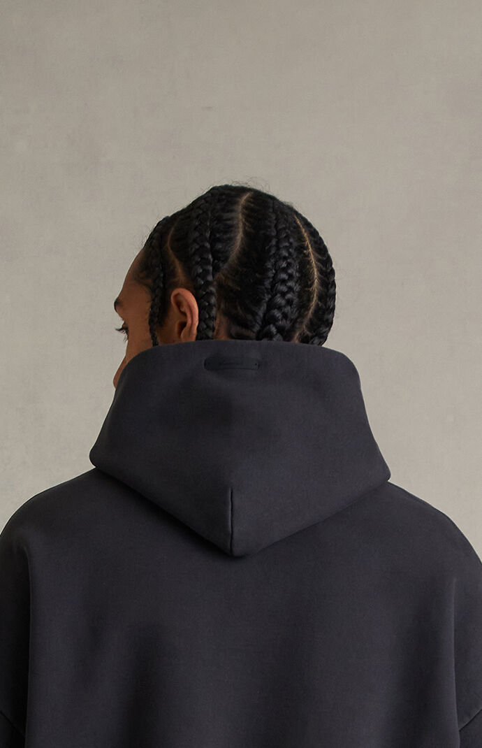 Fear of God ESSENTIALS Faded Black Campus ’90s Hoodie