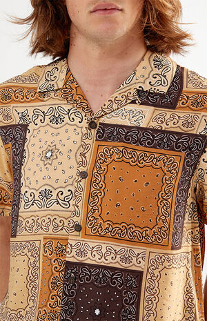 Neutral Bandana Camp Shirt image number 2