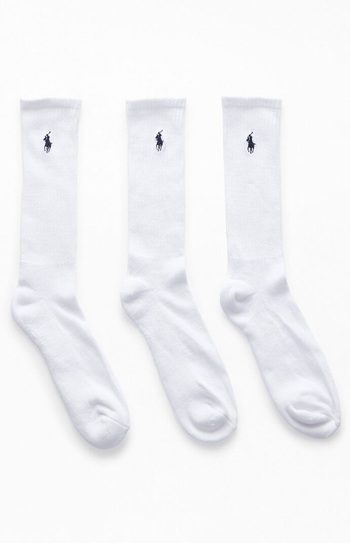 6 Pack Cotton Crew Socks