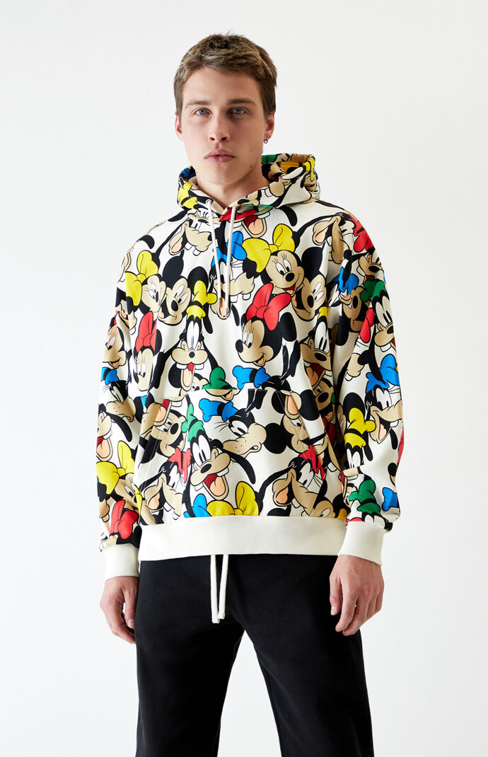 x Disney Characters Print Hoodie