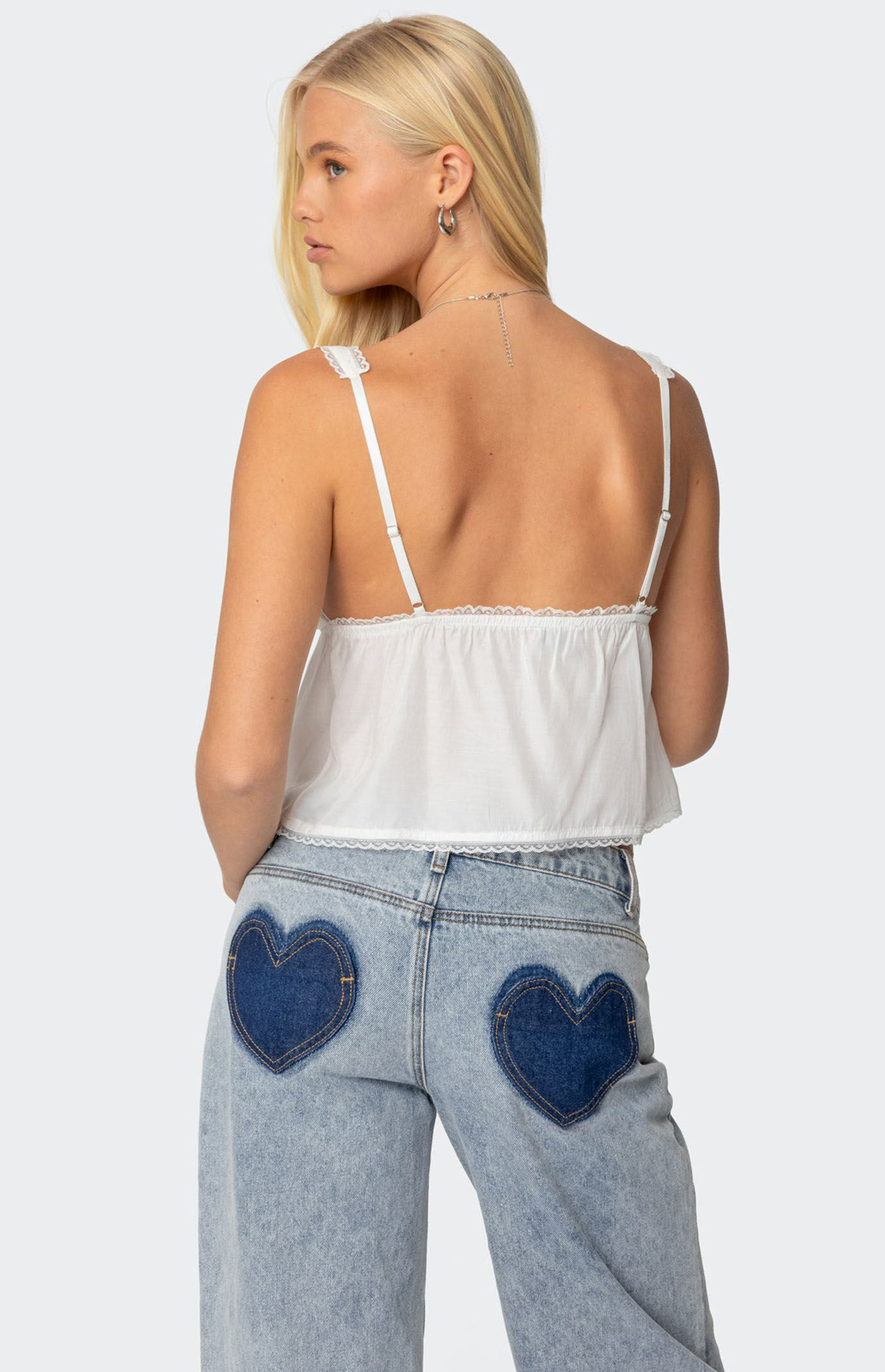 Edikted Andea Babydoll Tank Top