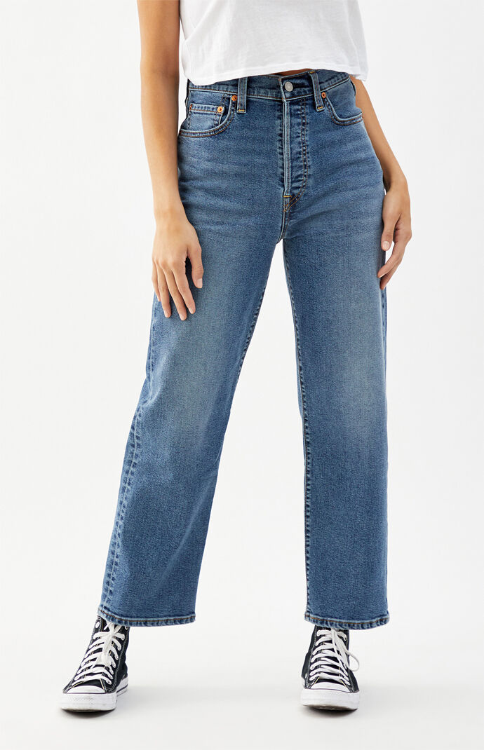 Medium Indigo Ribcage Mind Your Own Jeans