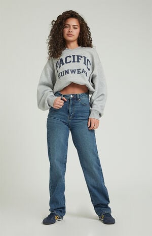 Dark Indigo '90s Boyfriend Jeans