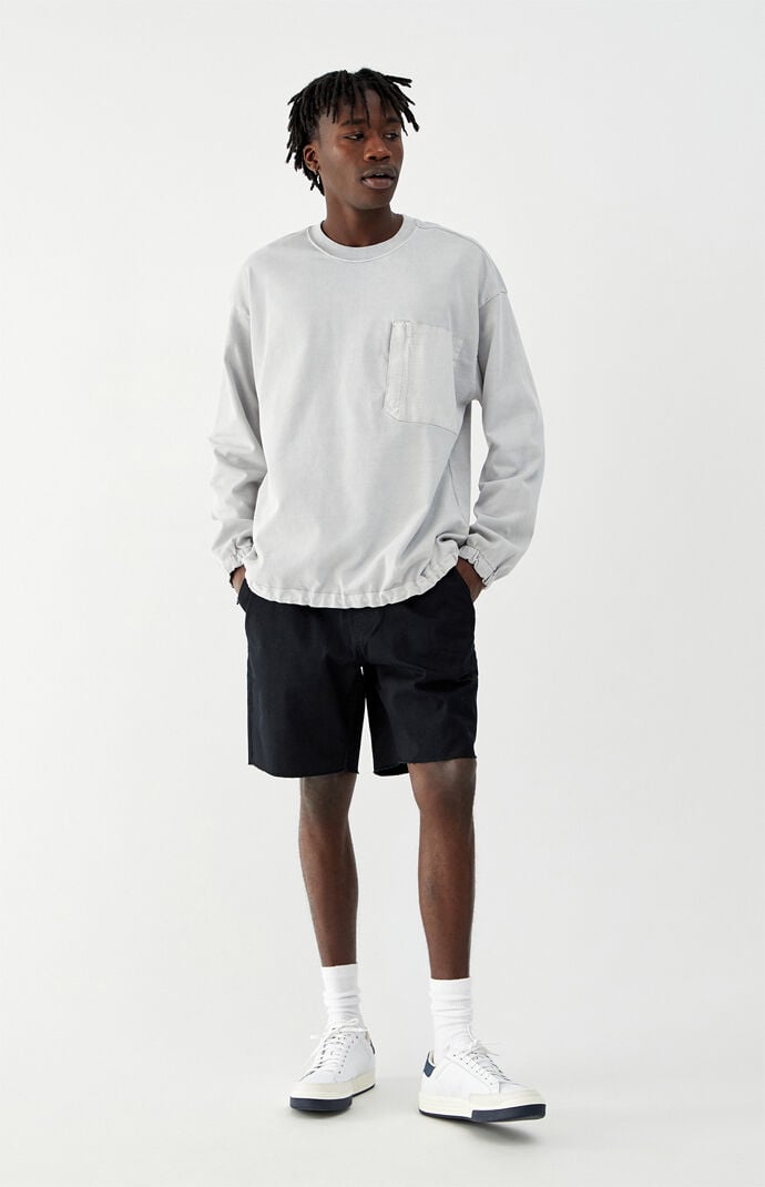 Utility Pocket Long Sleeve T-Shirt