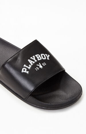 By PacSun Women's Black 1953 Slide Sandals image number 6