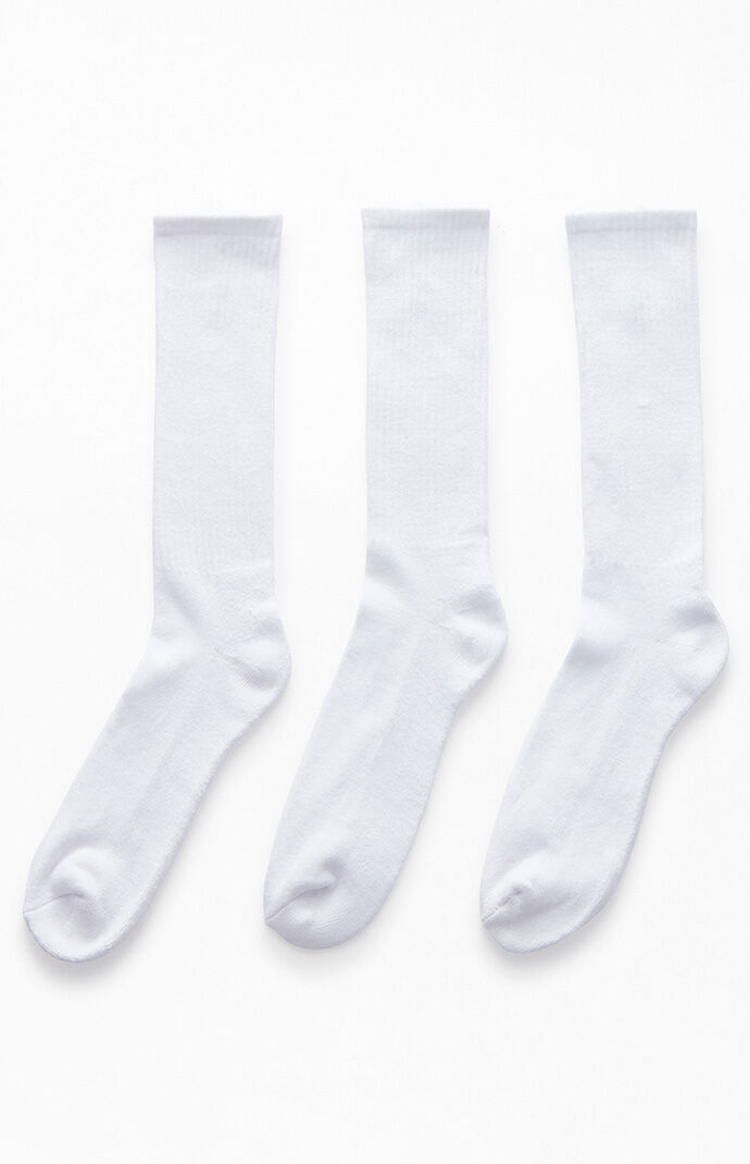 6 Pack Cotton Crew Socks