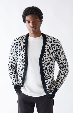 Snow Leopard Cardigan Snow Leopard Cardigan image number null