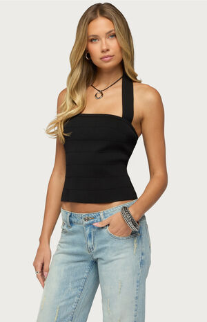 Esmerela Bandage Halter Top image number 2