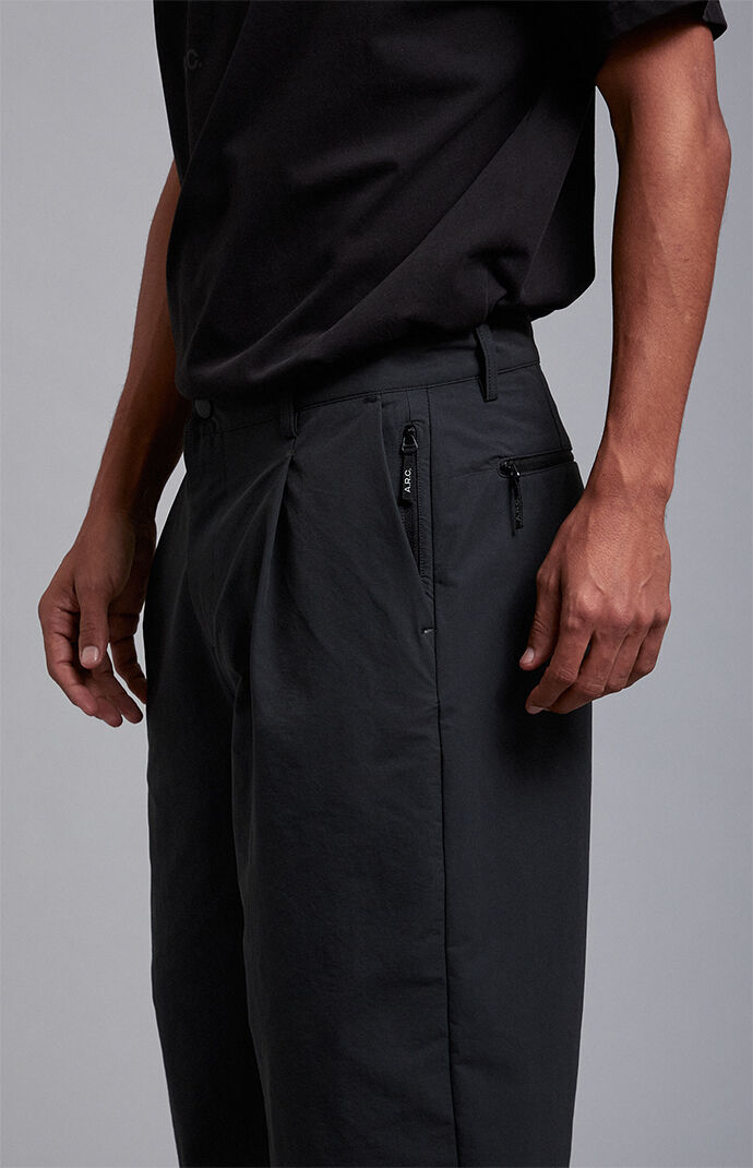 A.R.C. Active Black Baggy Trouser Pants