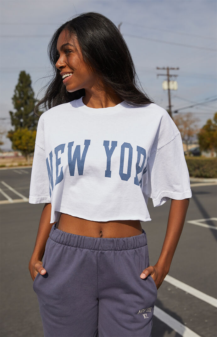 white new york t shirt