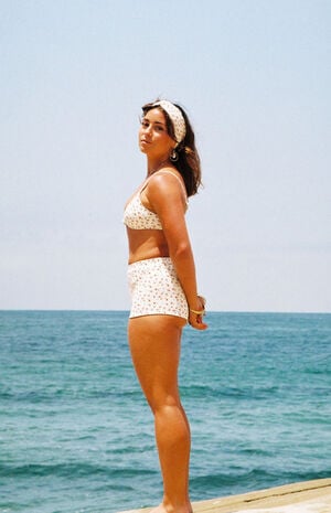 Farrah Elastic Waist Swim Shorts image number 3