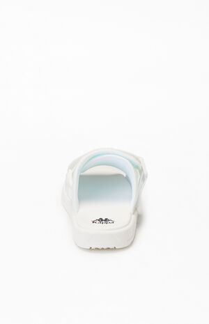 White Authentic Bastian 1 Slide Sandals image number 3