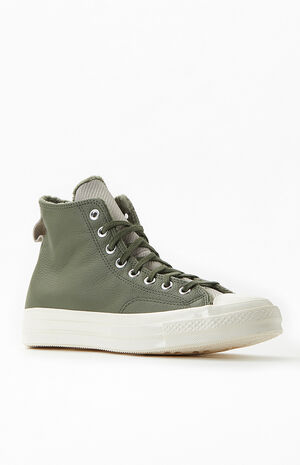 Green Chuck Taylor 70 Counter Climate High Top Sneakers image number 2