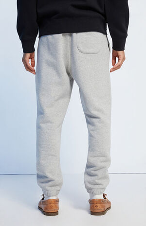 Heather Grey Fleece Sweatpants image number 4