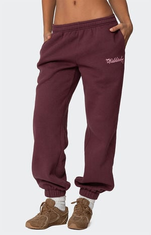 Sasha Bow Detail Sweatpants image number 2