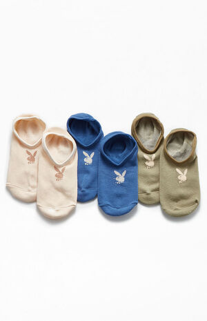 By PacSun 3 Pack Multi No-Show Socks image number 1