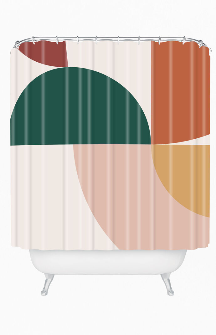 Abstract Geometric 12 Shower Curtain