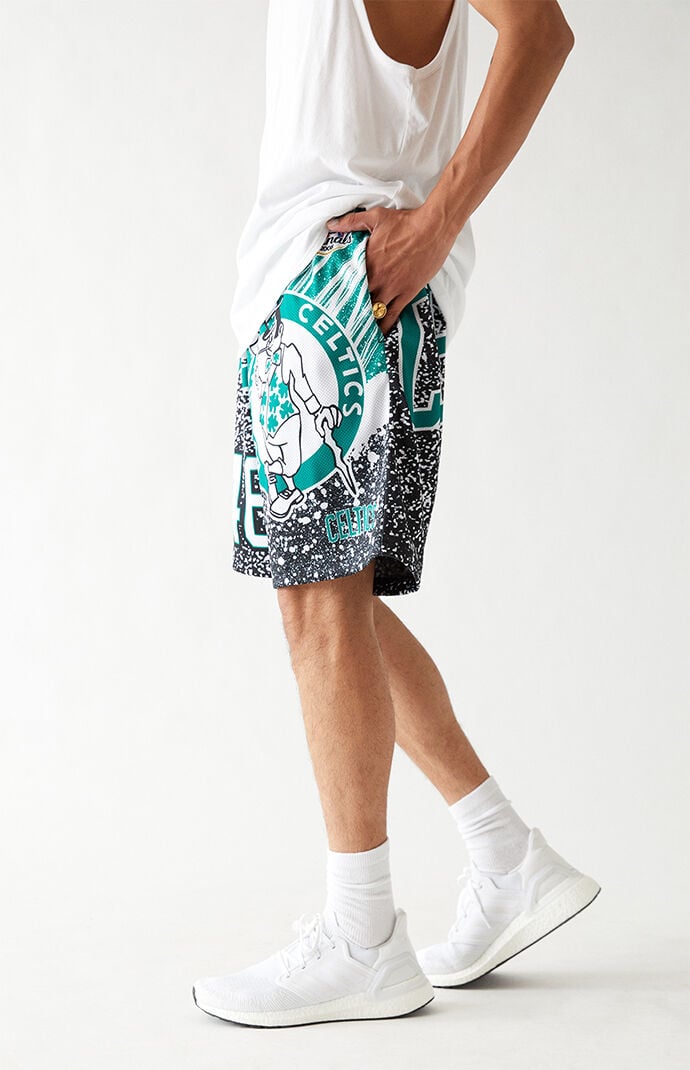Mitchell & Ness Boston Celtics Jumbotron Shorts | PacSun