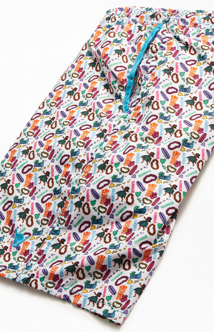 Micro Hawaii 19" Swim Trunks