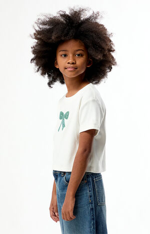 Bow Embellished Skimmer T-Shirt image number 3