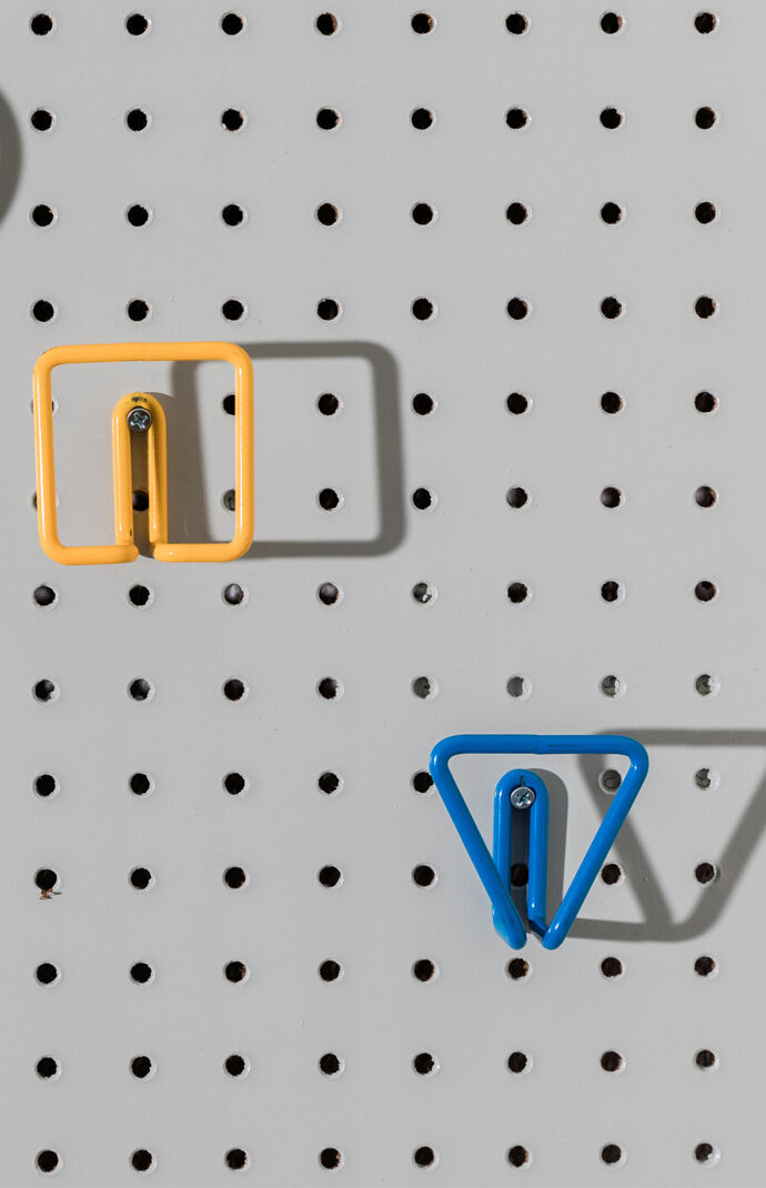 Blue Triangle Wall Hook