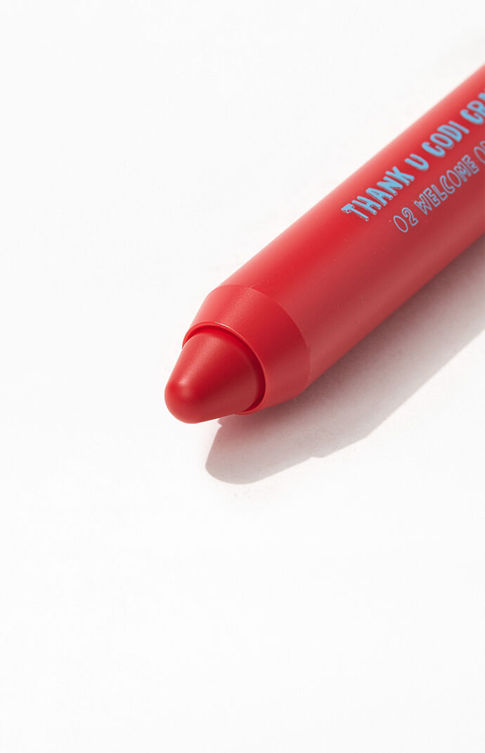 Orange Red Lip Crayon