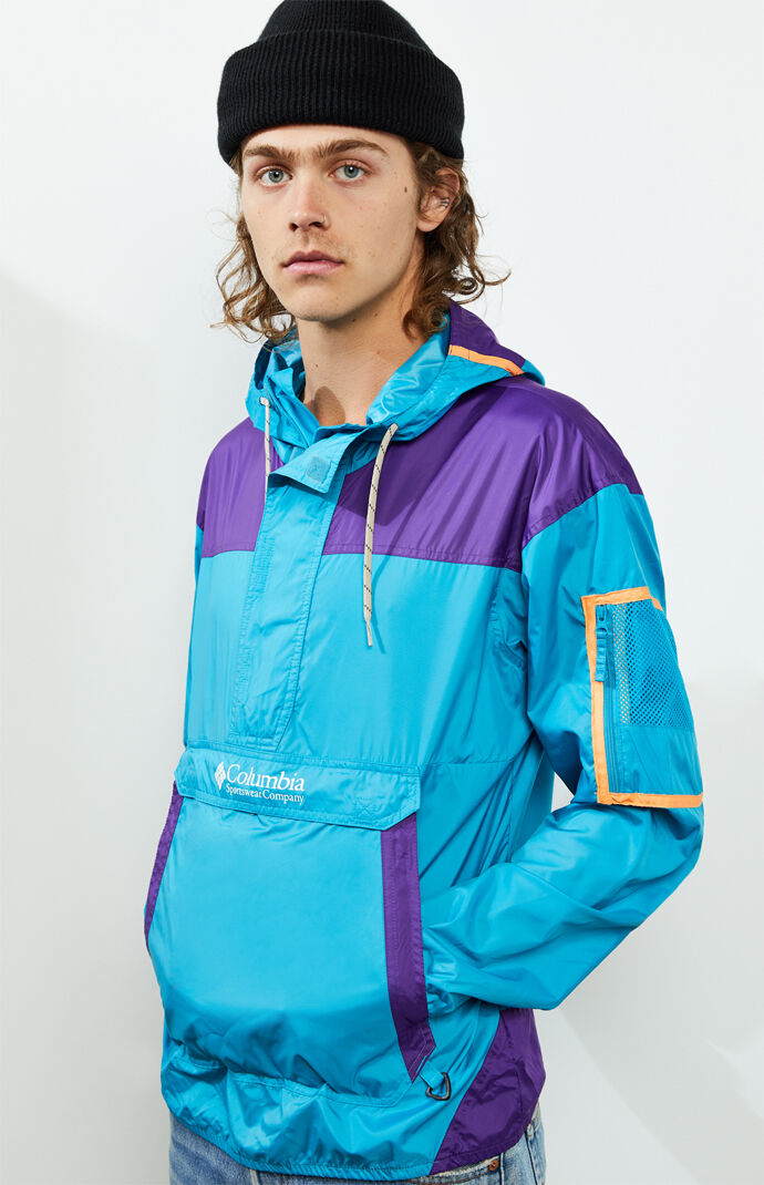 columbia challenger windbreaker in black