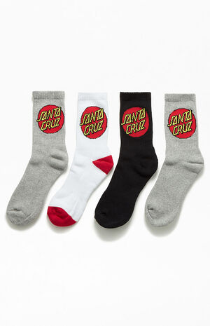 Kids 4 Pack Socks image number 2