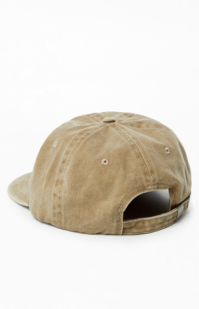 Free & Easy Logo Washed Khaki Hat | PacSun