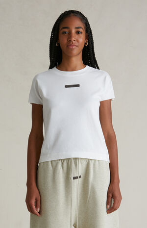 Women's Cloud White Tri-Blend Muscle T-Shirt image number 2