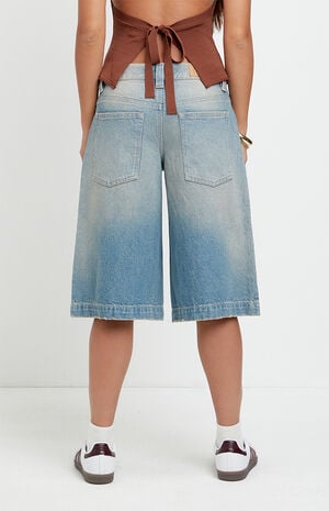 Peyton Extreme Jorts Light Blue Tint image number 5