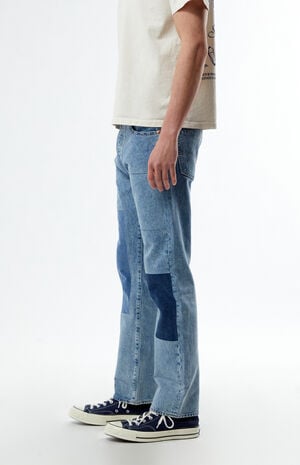 Light Indigo Skateboarding 501 Straight Jeans Light Indigo Skateboarding 501 Straight Jeans image number 3