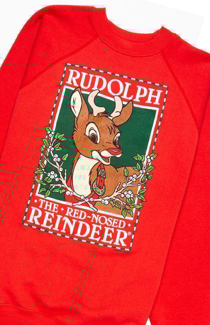 Rudolph the red nosed reindeer sweatshirt deals