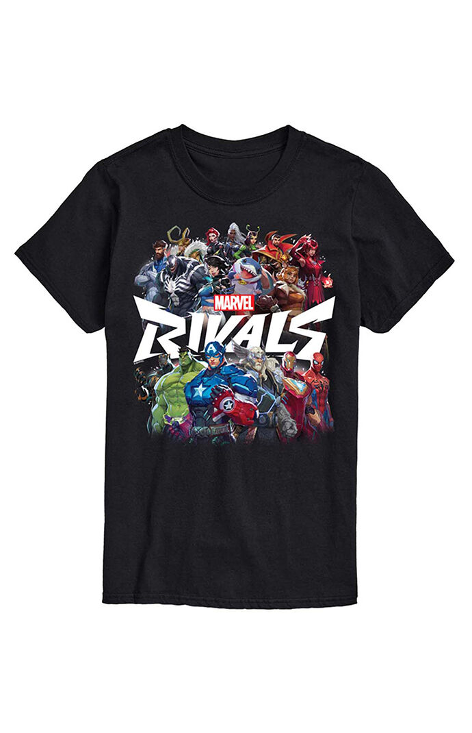 Hybrid Apparel Marvel Rivals Collage T-Shirt
