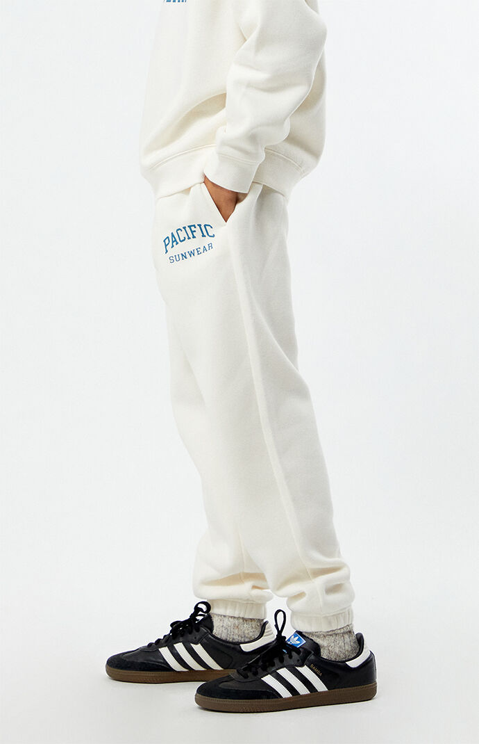 PacSun Kids Off White Pacific Sunwear Sweatpants | PacSun