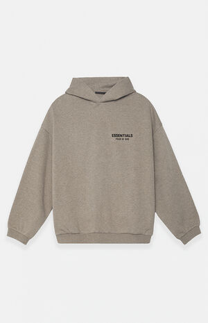 Heather Grey Fleece Hoodie image number 1