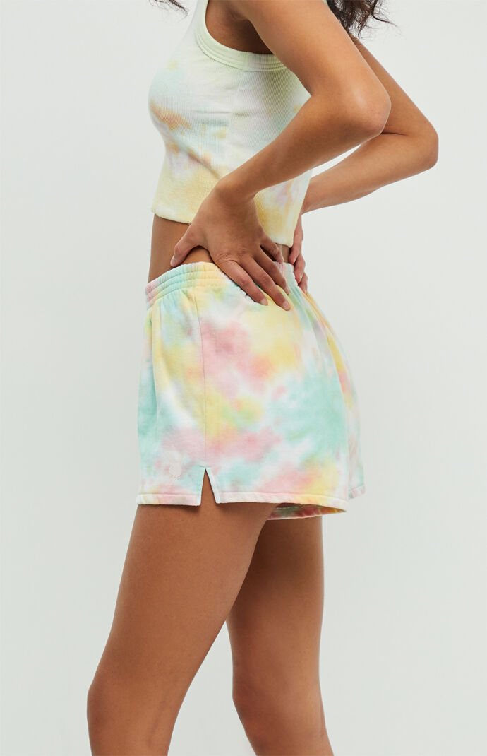 By PacSun Tie Dye Bunny Shorts