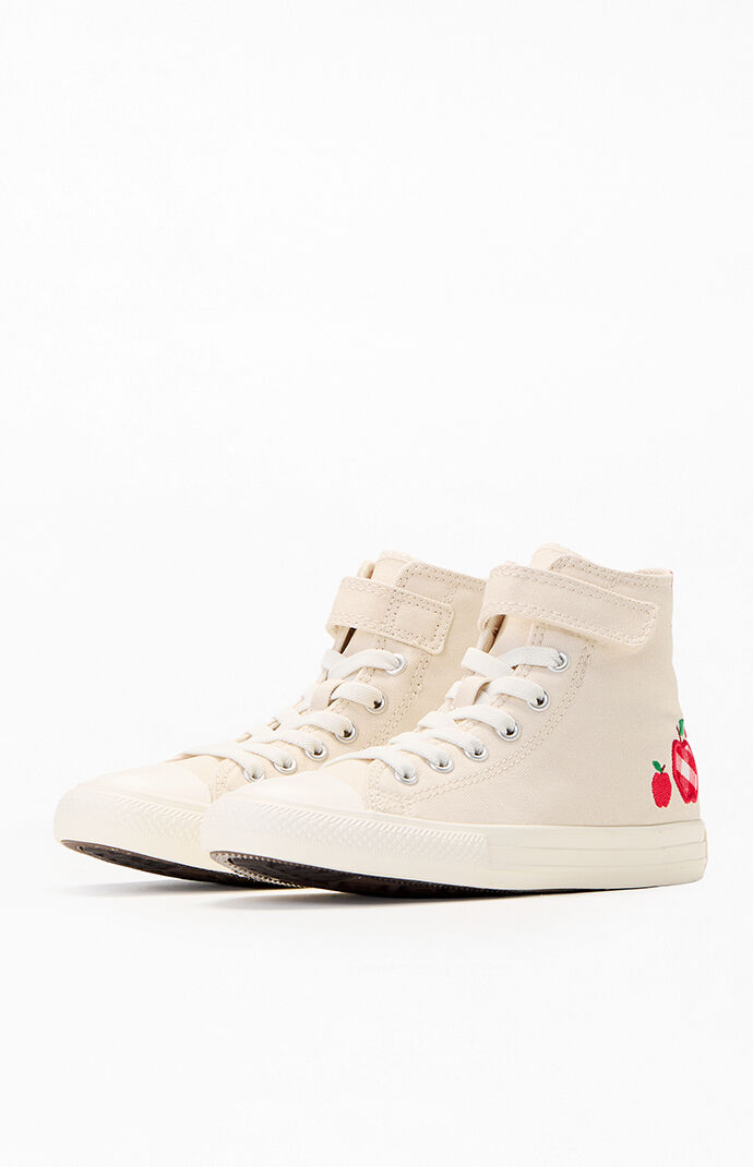 Converse Kids Chuck Taylor Apple Checkered All Star Easy On High