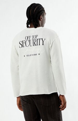 Off Top Waffle Knit Long Sleeve Shirt image number 4