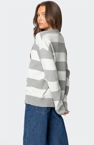 Richie Oversized Striped Sweater image number 5