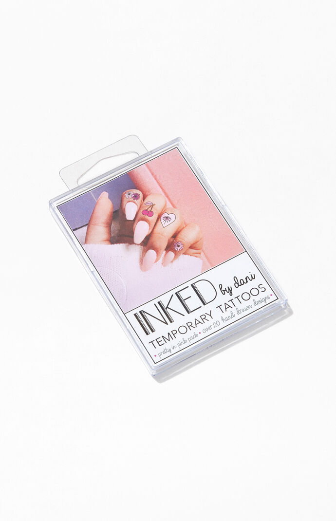 Pretty In Pink Temporary Tattoo Pack