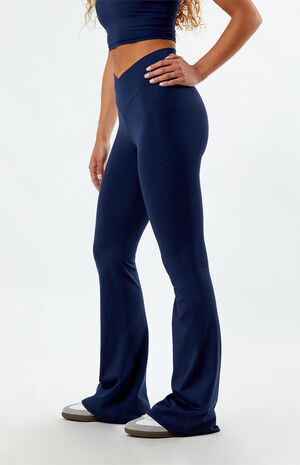 PAC WHISPER Active Crossover Flare Yoga Pants image number 3