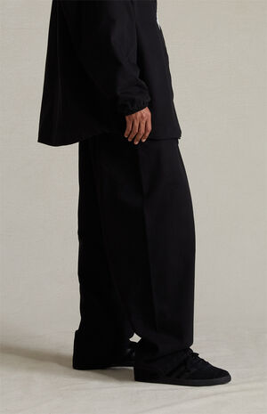 Overdye Black Denim Relaxed Lounge Pants image number 3